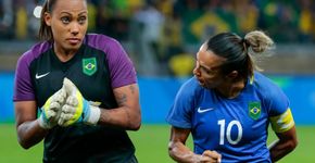 A reação da internet com a vitória suada das meninas do futebol