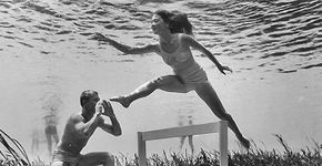 Fotógrafo fez imagens debaixo d’água em 1938