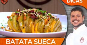 Aprenda a fazer Batata Hasselback