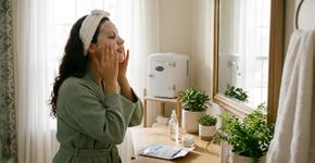 Qual é melhor: uma máscara facial guardada na geladeira ou uma mantida fora da geladeira?
