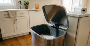 A lixeira fica com líquido e cheiro desagradável no fundo? Um ingrediente simples pode ajudar