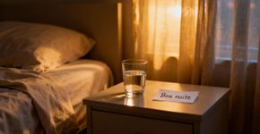 Por que colocar um copo d’água ao lado da cama pode te fazer dormir melhor