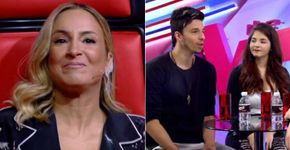 Claudia Leitte leva fora de candidato no The Voice Brasil