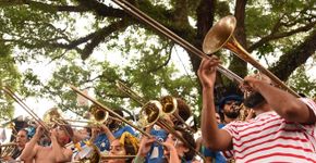 Espetacular Charanga do França faz ensaio aberto na zona norte