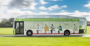 Conheça o primeiro ônibus movido a fezes e lixo