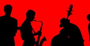 Duo de piano e violino e jazz ao meio-dia