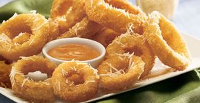Receita rápida de anéis de cebola