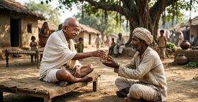A magistral lição de Mahatma Gandhi sobre generosidade: “Dar água em troca de água não é nada; a verdadeira grandeza consiste em retribuir o mal com o bem.”