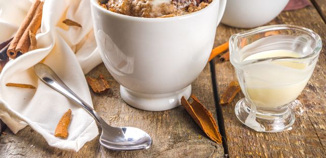 Bolo de canela de micro-ondas: delícia de sabor!