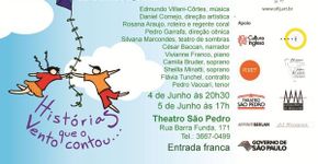 Histórias que o vento contou – Orquestra, Coral e Teatro de Sombras
