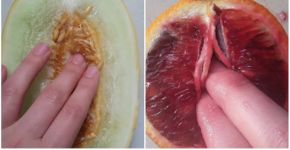 Mulher ‘masturba’ frutas para discutir os tabus da masturbação feminina