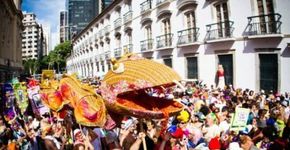 Cordão do Boitatá pela primeira vez em São Paulo