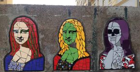 Monalisa leva cor e vida a ruas do RS e do Rio