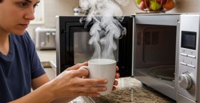 Poucos sabem, mas aquecer água ou leite no micro-ondas pode ser inadequado