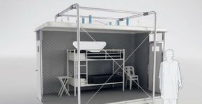 Designers criam abrigo para acolher vítimas de desastres naturais