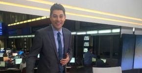 Evaristo Costa aparece barbado