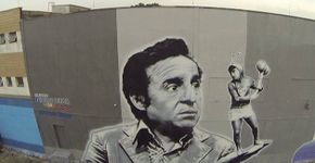 Artista cria mural gigante em homenagem à Turma do Chaves