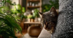 Por que o gato esfrega em você e o que isso significa