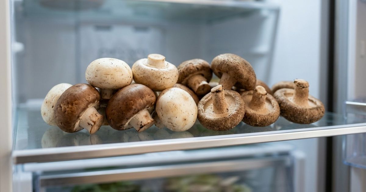 Guardar cogumelos frescos em saco plástico parece protegê-los melhor, mas a umidade pode se acumular e acelerar a deterioração: especialistas americanos recomendam refrigerá-los na embalagem original ou em saco de papel