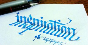 Artista turco cria impressionantes trabalhos em caligrafia 3D