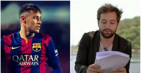 E se o texto do Gregório à Clarice fosse escrito pelo Neymar?