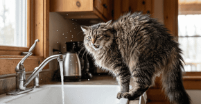 Por que os gatos detestam água?