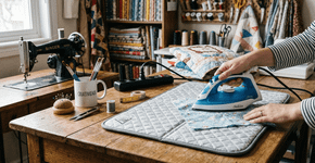 O fim da tábua de passar: cada vez mais artesãs estão optando por esse mini tapete térmico mais prático e fácil de guardar em ateliês pequenos