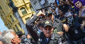 Página #minhaPM coleta fotos de violência policial no Brasil