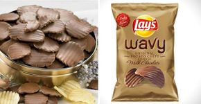 Novas combinações: Sorvete com bacon e batata coberta por chocolate