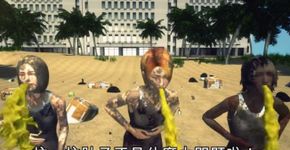 Animação satiriza jogos olímpicos do Rio com atletas remando no esgoto, vômitos e poluição