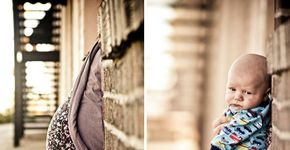 Fotos lindas e bem-humoradas mostram o antes e depois do parto