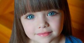 Russa de 6 anos é eleita ‘menina mais bonita do mundo’