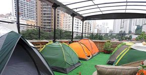 Saiba como é acampar em plena capital paulista