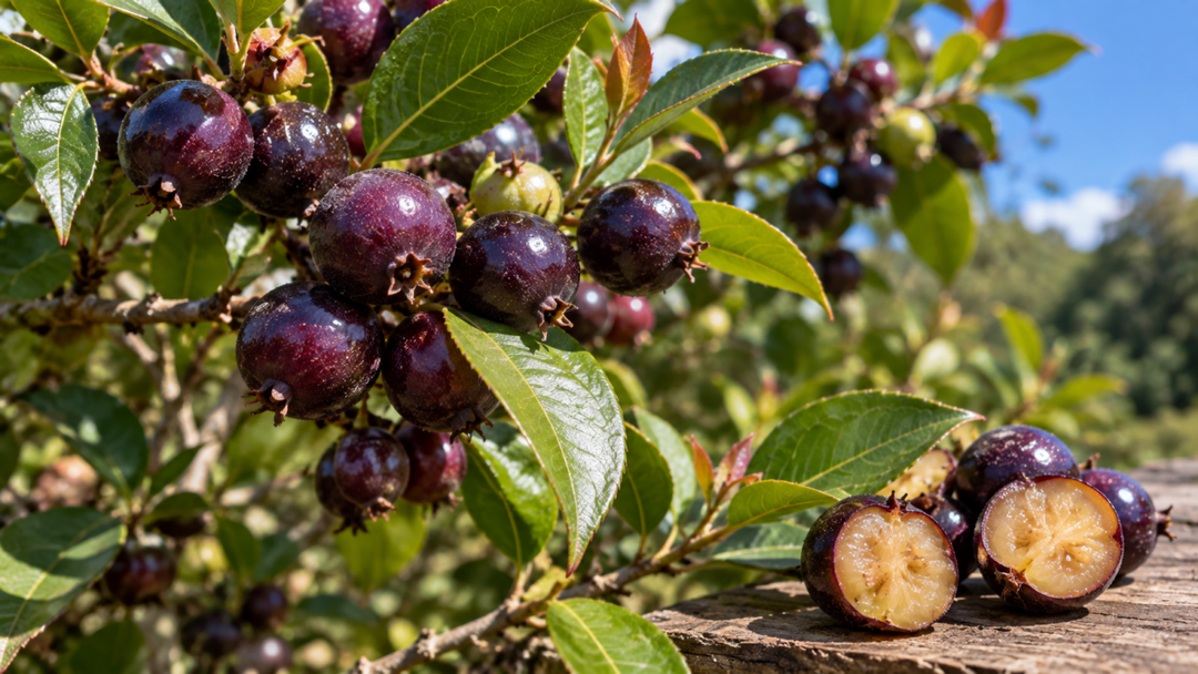 O guabiju pode passar despercebido até amadurecer. Veja como reconhecer a árvore, identificar o fruto roxo-escuro e conhecer os usos dessa fruta nativa.