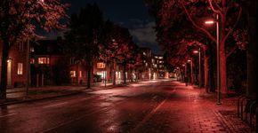 A Dinamarca está desligando a luz branca de seus postes de luz e pintando uma estrada de vermelho para resolver uma crise noturna que quase ninguém vê: a luz urbana bloqueava o caminho dos morcegos
