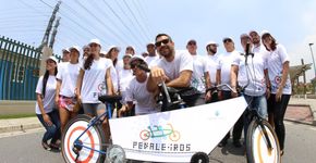 Projeto proporciona a deficientes visuais a experiência de andar de bicicleta