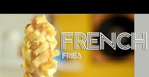 French Fries Hot Dog: um cachorro quente realmente diferente