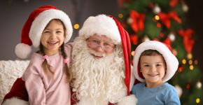 Visita ao Papai Noel: como torná-la agradável para crianças neurodivergentes