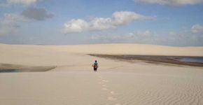Jovem está há 10 meses mochilando pelo Brasil