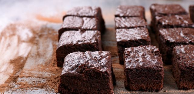 Faça um delicioso brownie para comer no café da manhã