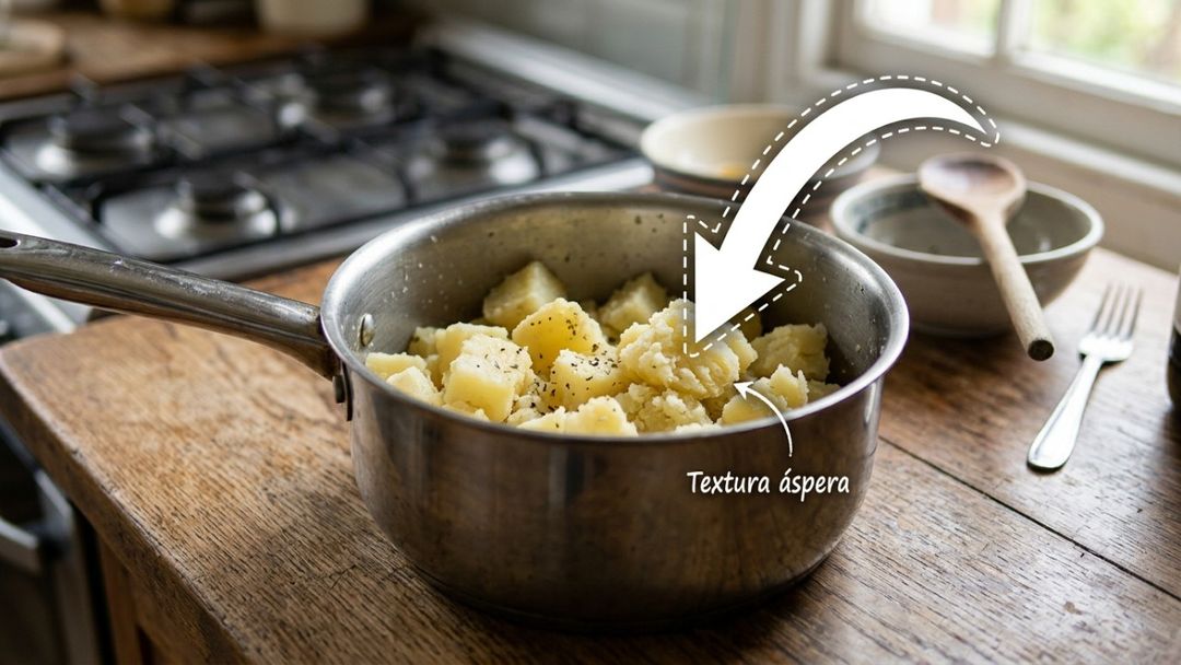 Criar uma camada de amido ao redor do tubérculo assegura o douramento perfeito no forno quente.