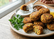 Featured side: Croquetes vegetarianos prontos em 25 minutos com apenas 3 ingredientes
