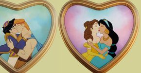 Beijos gays entre personagens Disney