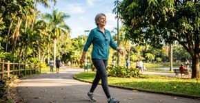 Uma caminhada bem executada é o melhor exercício para mulheres com mais de 60 anos: desenvolve resistência, saúde cardiovascular e bem-estar mental