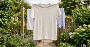 O pregador marca camiseta e vestido no varal: prender pela costura ou pela barra deixa a marca em uma área bem menos visível