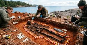 Um estudante encontra um fragmento de resina fossilizada, e subitamente rotas comerciais invisíveis que cruzavam metade da Europa há 5.400 anos surgem