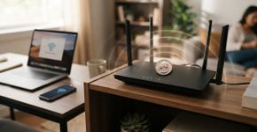 Deposite uma moeda em cima do seu roteador Wi-Fi: para que serve e por que recomendam fazer isso