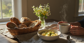 Como transformar sua manhã com receitas simples e uma mesa bem arrumada
