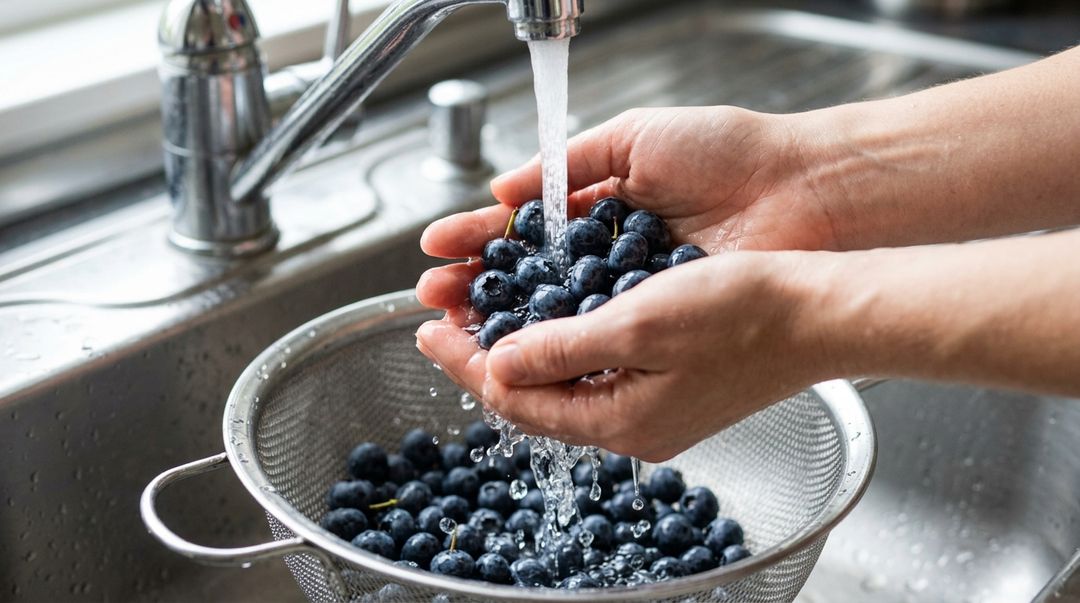 A camada esbranquiçada natural protege a fruta contra a desidratação e a perda de nutrientes.