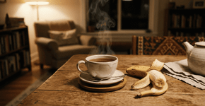 Qual a finalidade de tomar chá de casca de banana antes de deitar e como fazê-lo